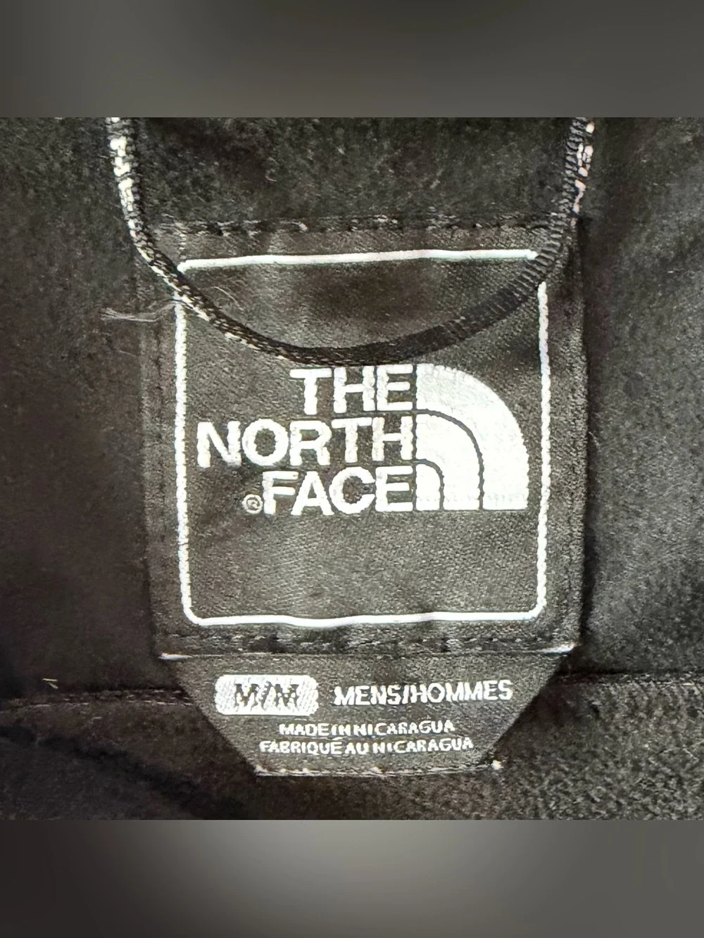 The North Face Apex Bionic 3 Jacket Mens Size Medium Black Full Zip